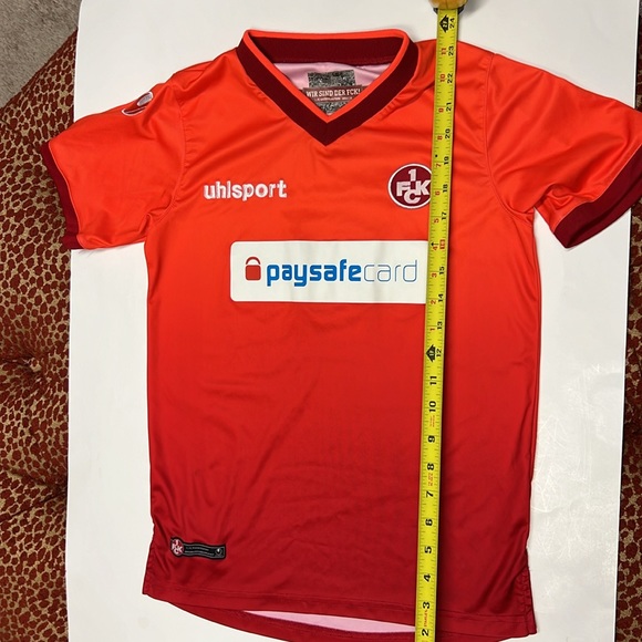 FCK1 Futball Club, Kaiserslautern Bundesliga 2 youth sm. soccer jersey-like new! - Picture 8 of 8